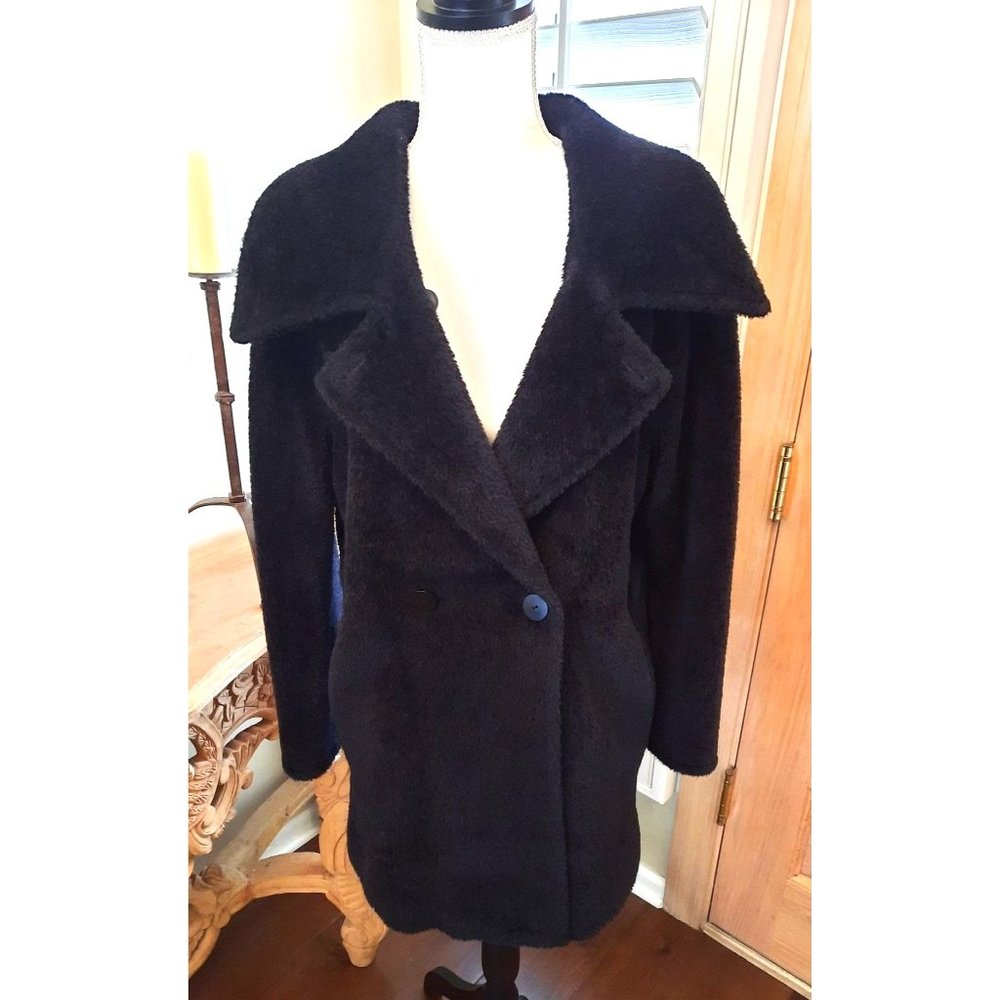 Max Mara Alpaca Wool Teddy Bear Coat US 6